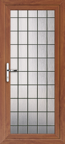 Fully glazed square lead 